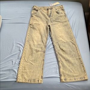 MNML Light Tan Men Jeans